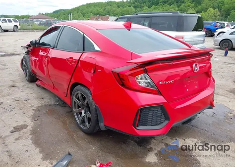 2019 Honda Civic Si z USA, uszkodzony, nr VIN 2HGFC1E55KH701578
